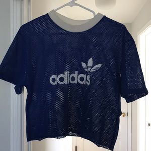 Vintage cropped Adidas Jersey